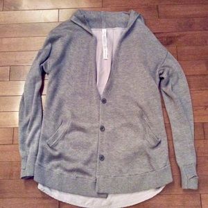 Lululemon size 6 light sweater cardigan